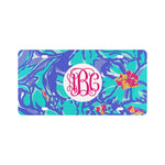 Monogram License Plate