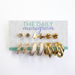 Gold Hoop Earrings Multipack - Trendy Gold Earrings for Women | Fashion Jewelry Gold Hoop Earrings for Women, Gold Jewelry Set