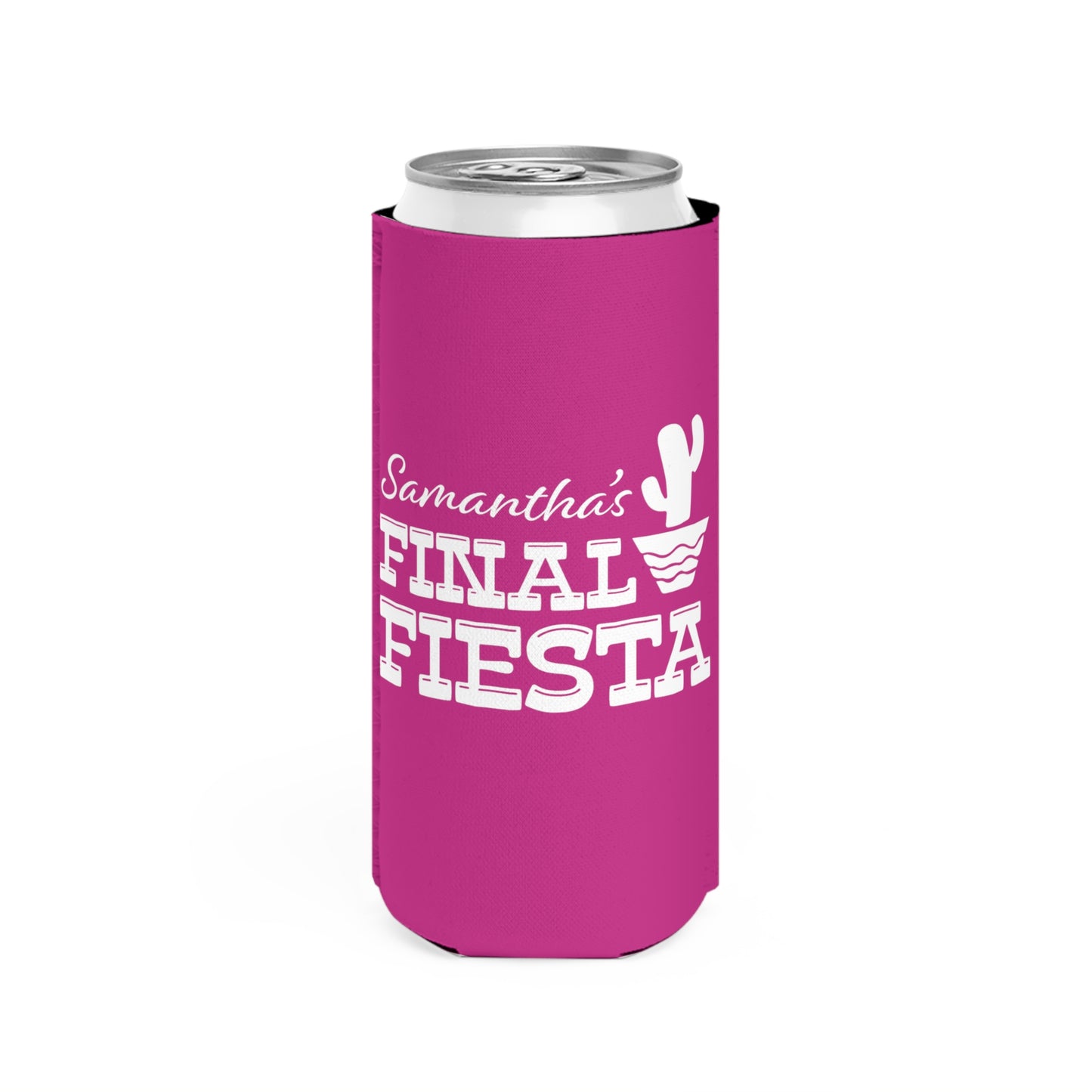 Final Fiesta Bachelorette Can Coolers