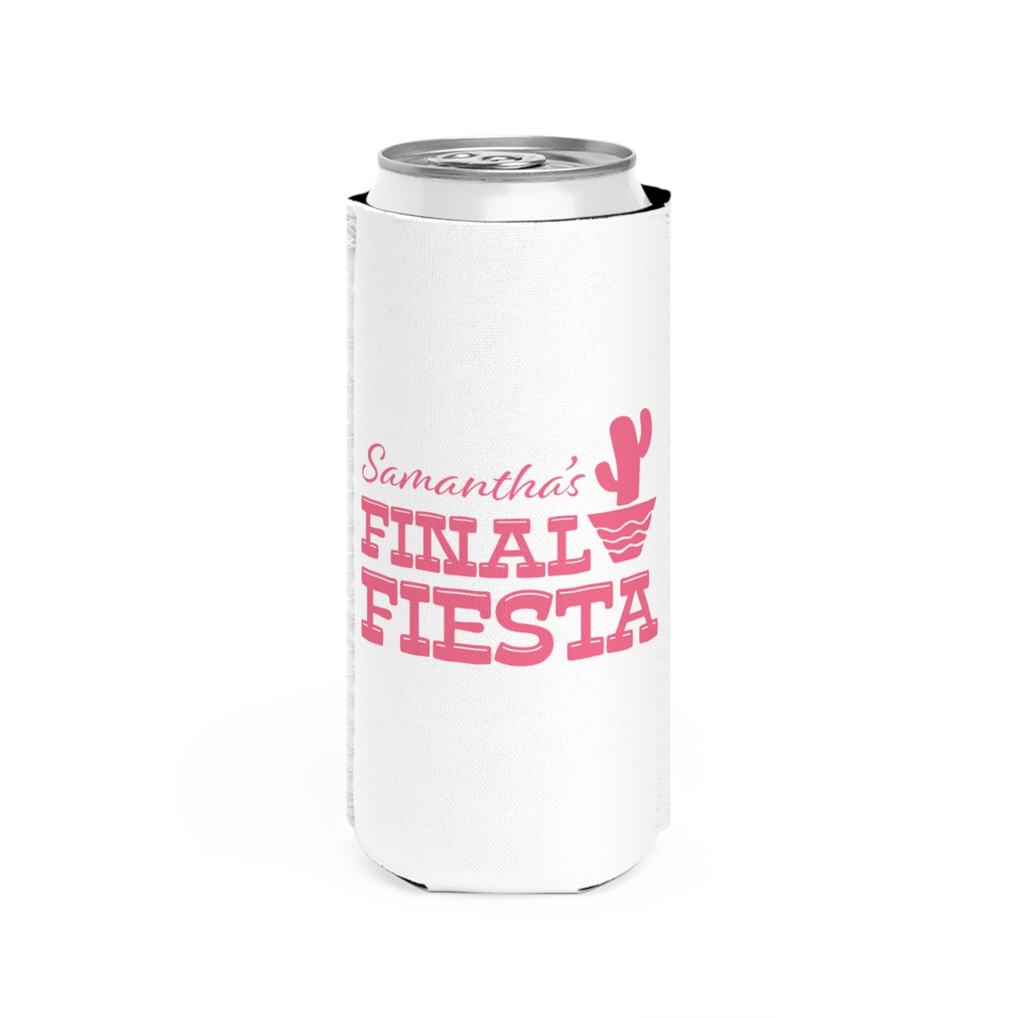 Final Fiesta Bachelorette Can Coolers