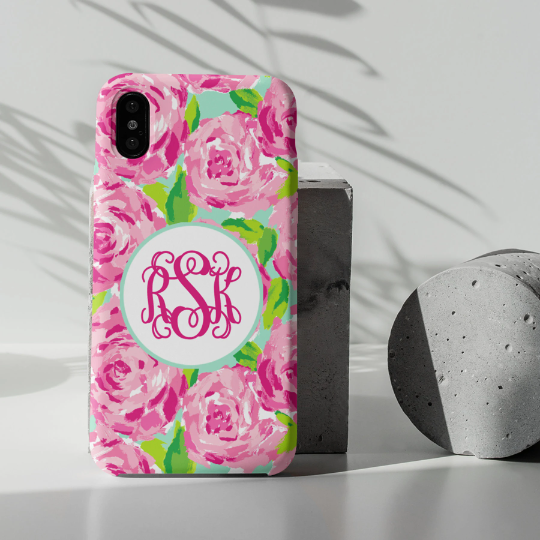 Pattern Monogram Phone Case