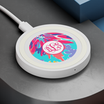 Customized Pattern Monogram Wireless Charging Pad