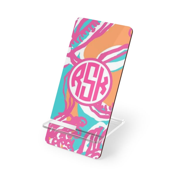 Patterned Monogram Phone Stand - Daily Monogram
