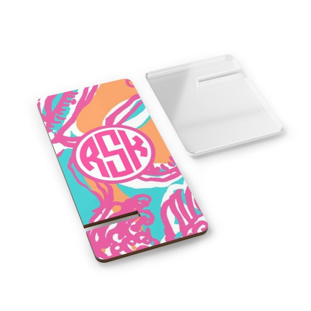 Patterned Monogram Phone Stand - Daily Monogram