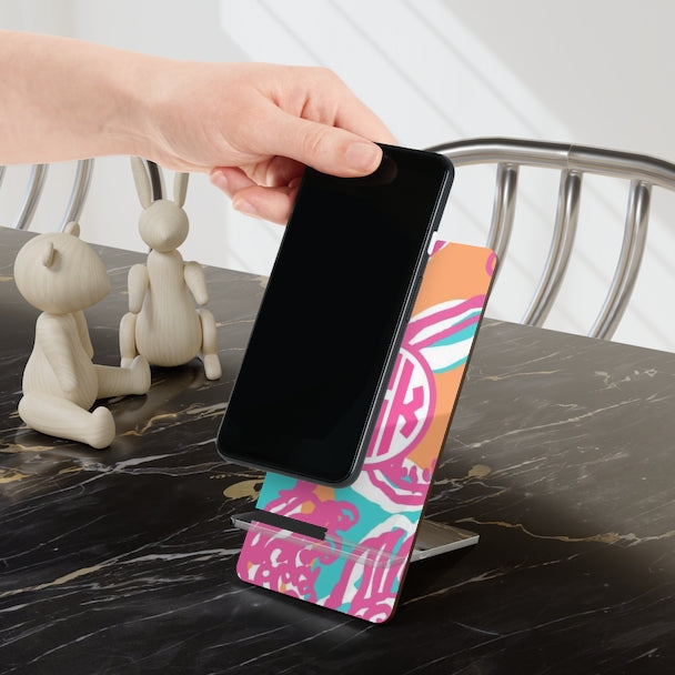 Patterned Monogram Phone Stand - Daily Monogram