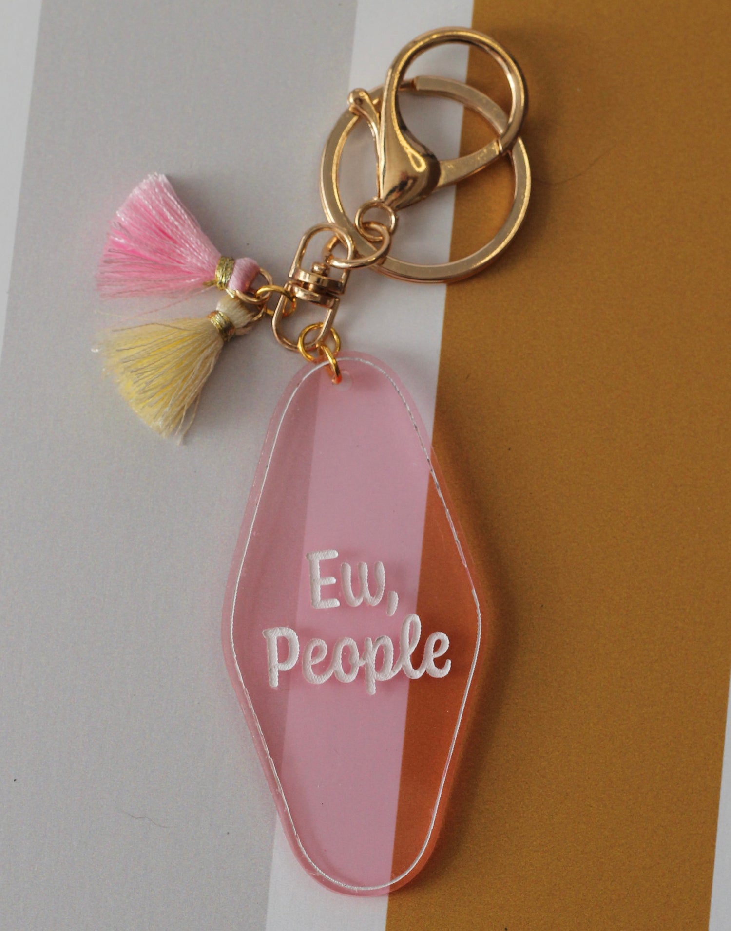 Ew, People - Vintage Style Acrylic Keychain