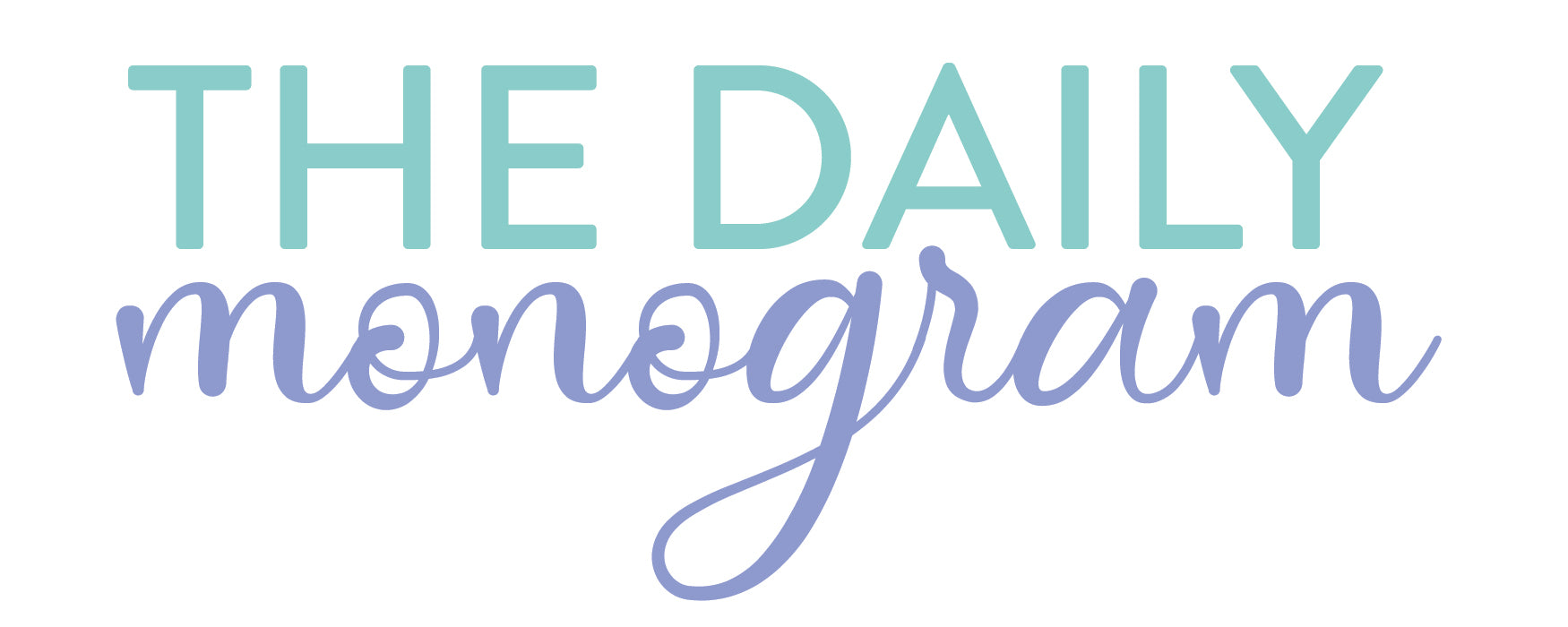 daily monogram logo