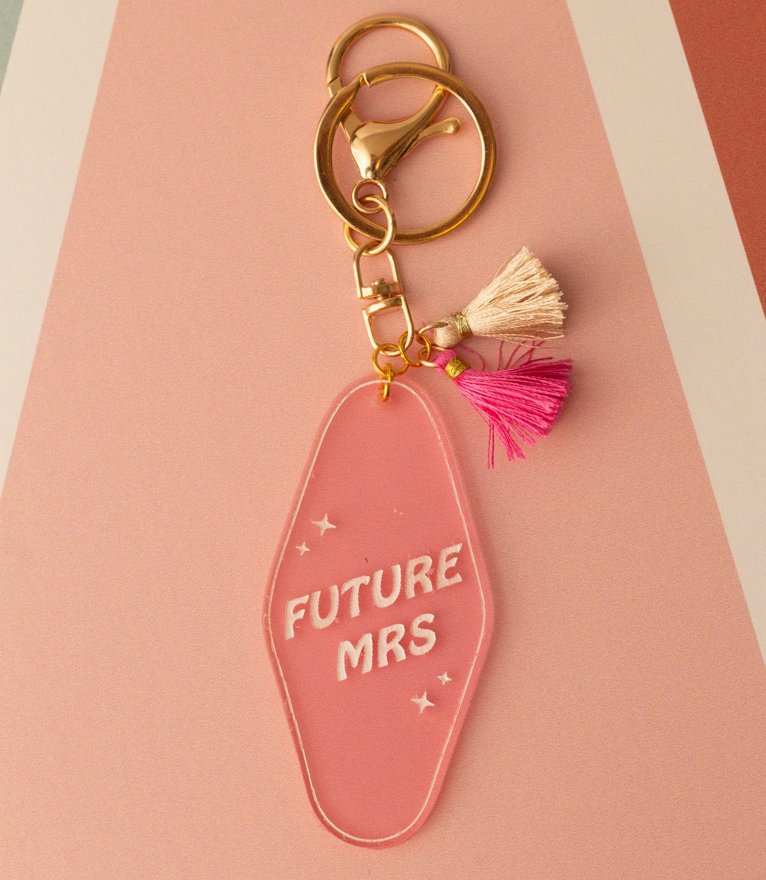 Future Mrs - Vintage Style Acrylic Keychain