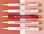Sarcastic Nurse Pens - Set of 5 Funny Saying Pens