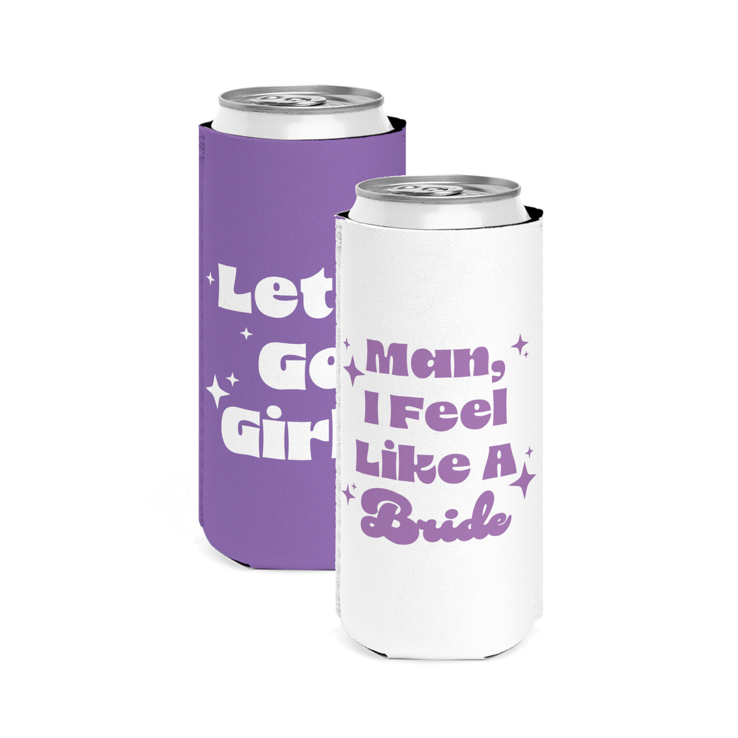 Let's Go Girls Bachelorette Can Coolers