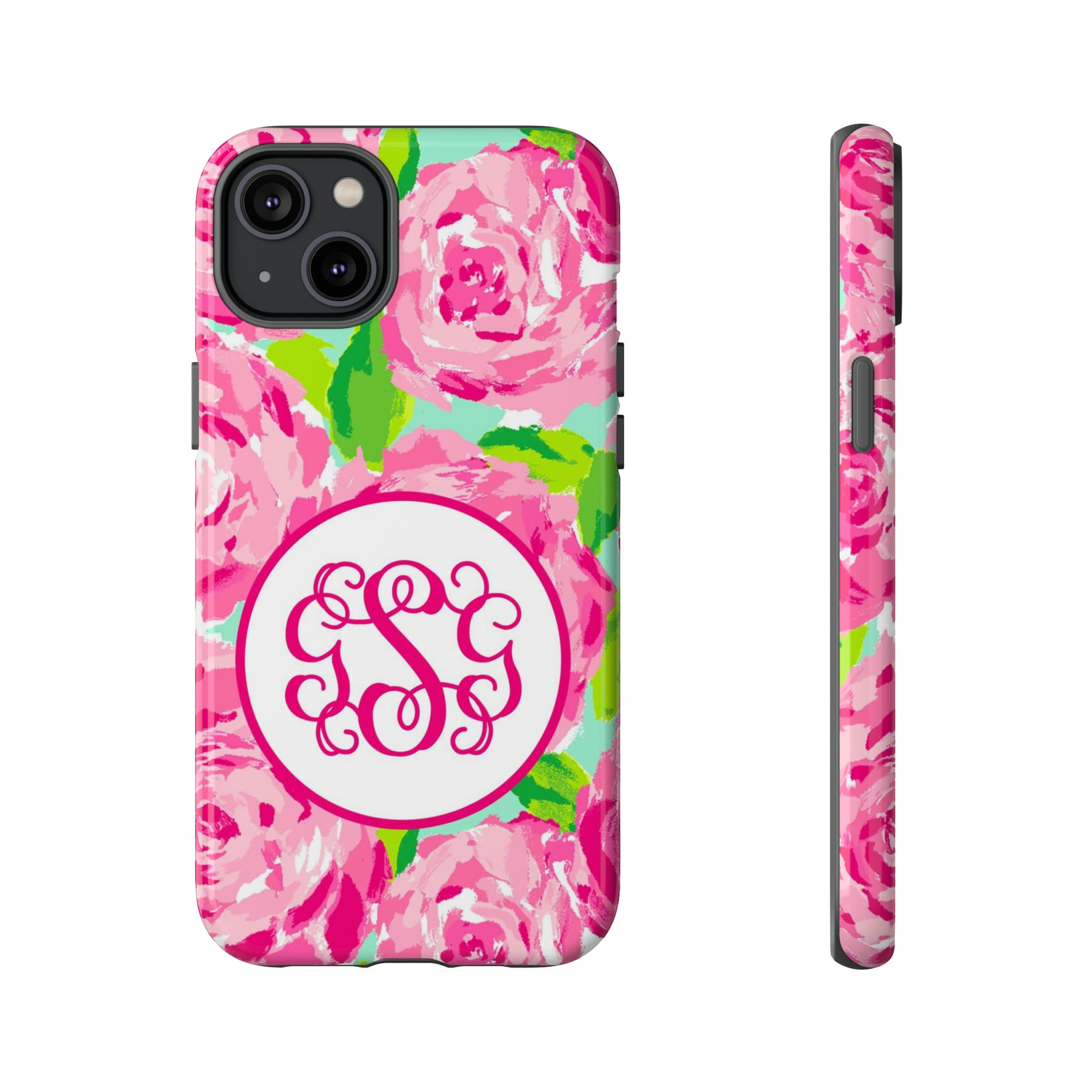 Personalized Monogram Phone Case - Custom Pattern and Initial Designs Daily Monogram Personalized Monogram Phone Case - Custom Pattern and Initial Designs Daily Monogram