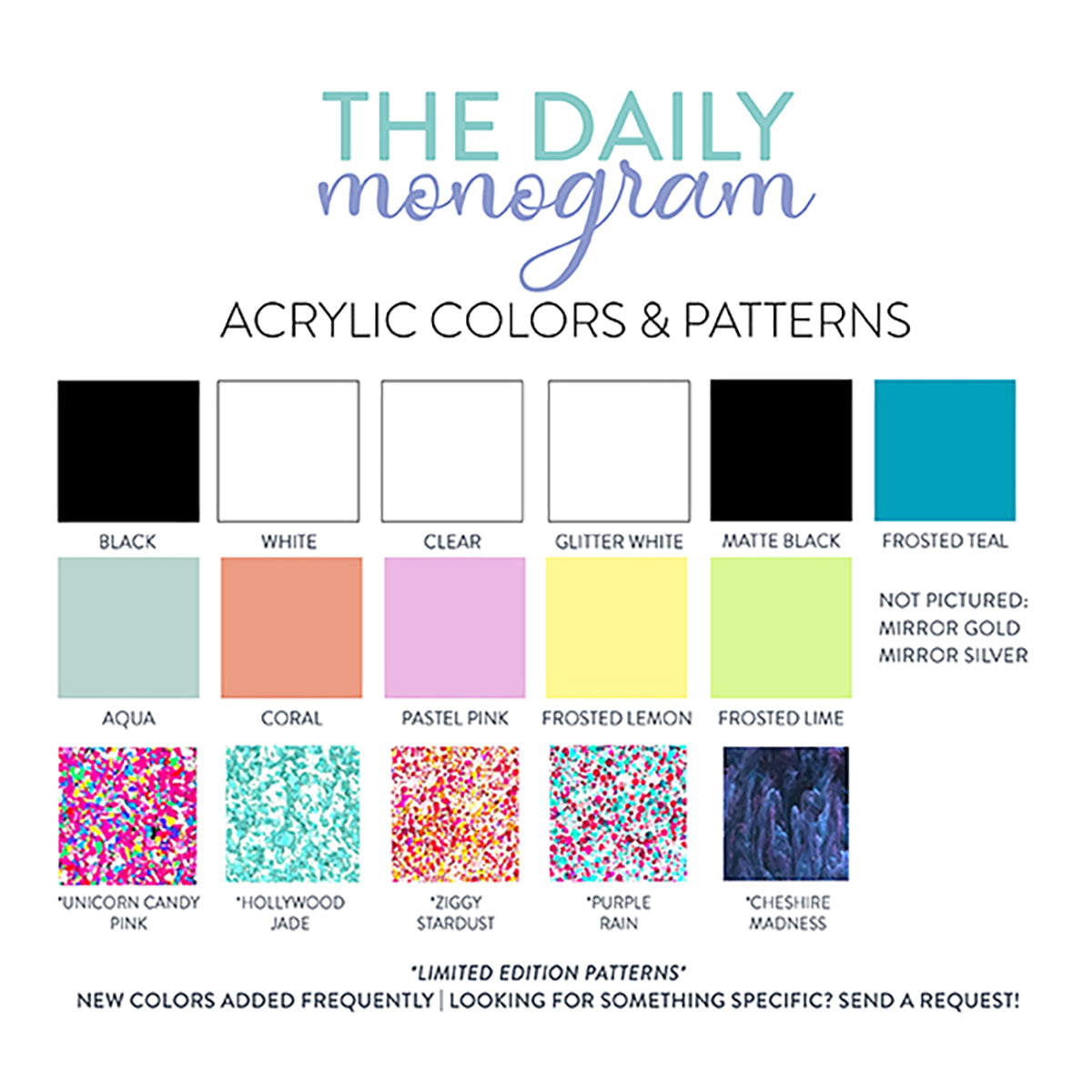 daily monogram - oval earrings
