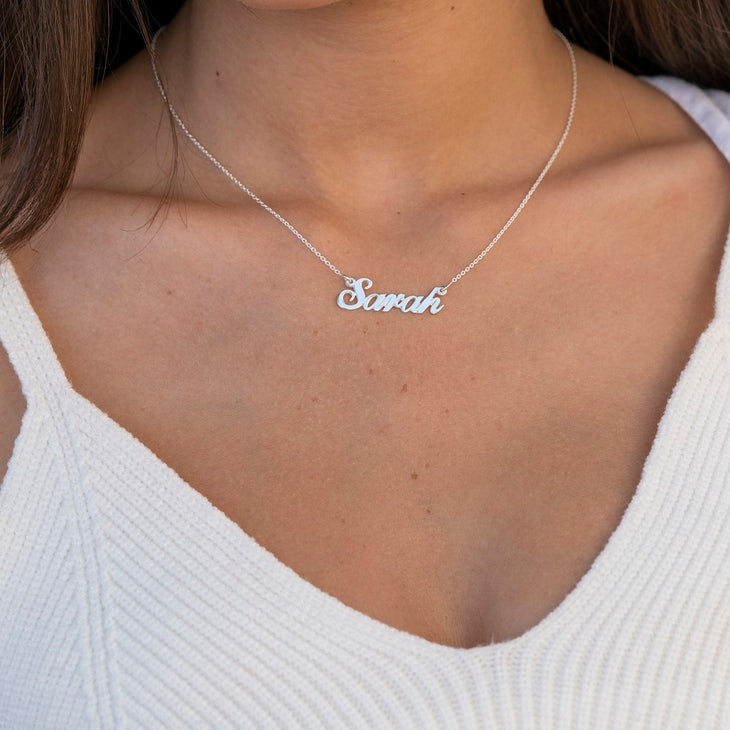 Classic Name Necklace - Daily Monogram