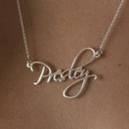 Script Name Necklace - Daily Monogram