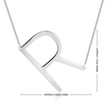 Engraved Initial Necklace - Daily Monogram