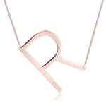 Engraved Initial Necklace - Daily Monogram